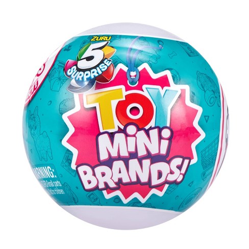 5 Surprise - Capsule de jouets Mini Brands à collectionner