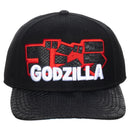Godzilla Kanji Pre-Curved Snapback - Kryptonite Character Store