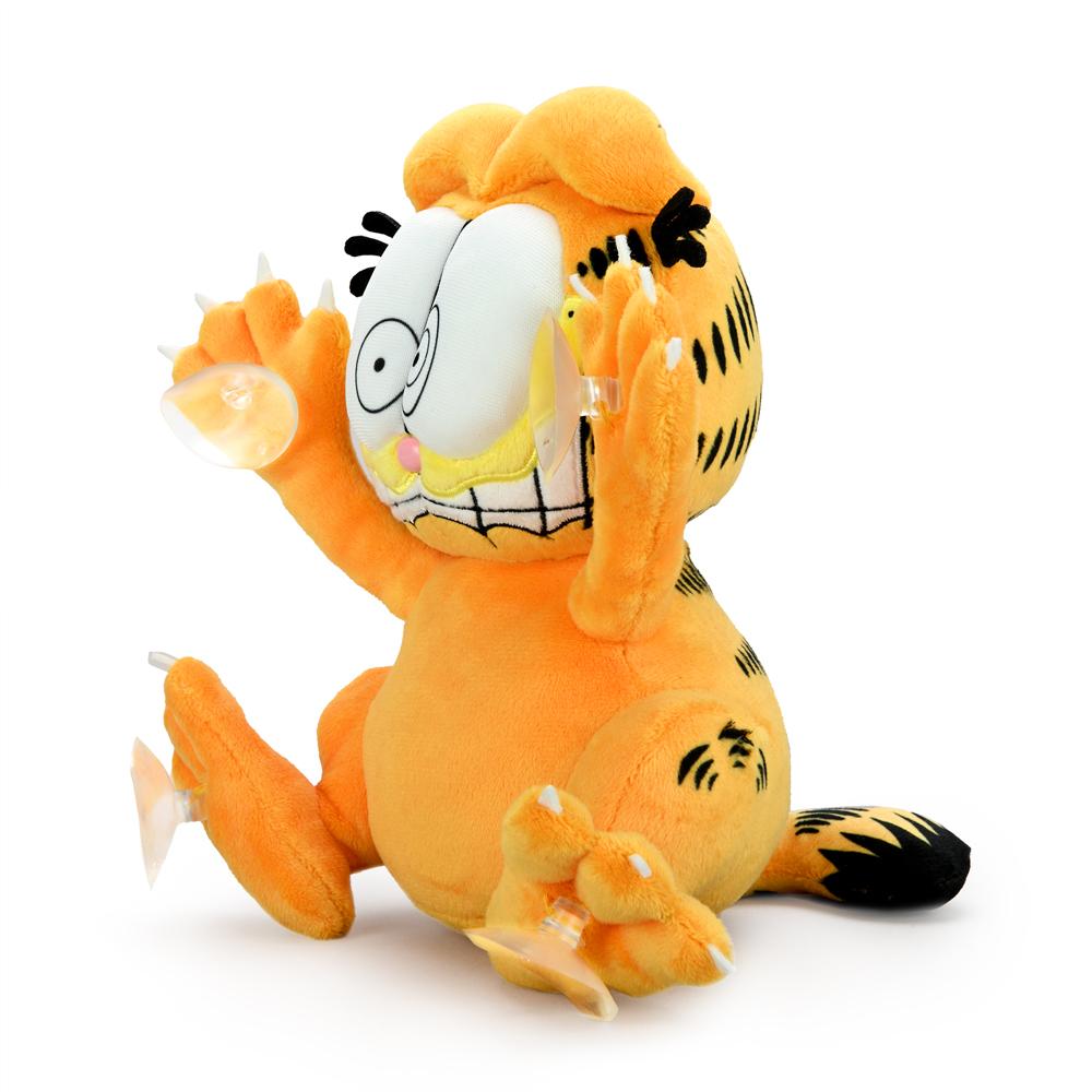 Garfield Scared - Peluche à ventouse pour fenêtre