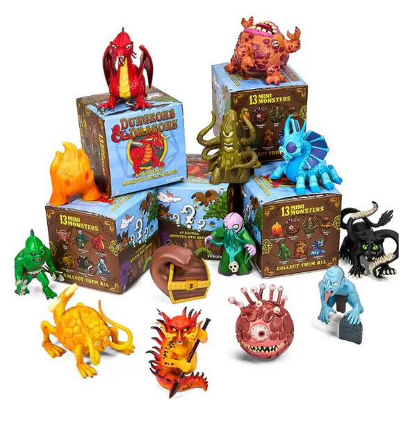 Figura de vinilo con caja ciega de Dungeons &amp; Dragons Serie 1