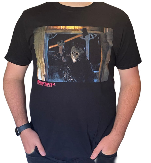 Viernes 13: Jason toma Manhattan camiseta negra 