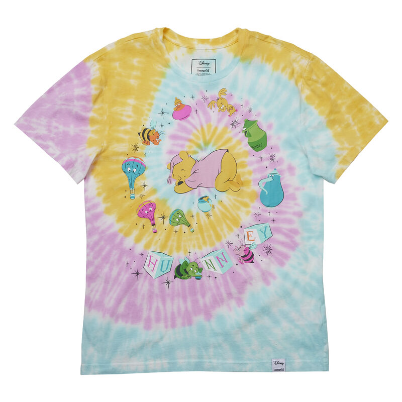 Disney Winnie the Pooh HeffaDream TieDye Unisex Tshirt Kryptonite