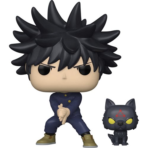 Funko POP! Animation: Jujutsu Kaisen - Megumi Fushiguro with Divine Dog Vinyl Figure
