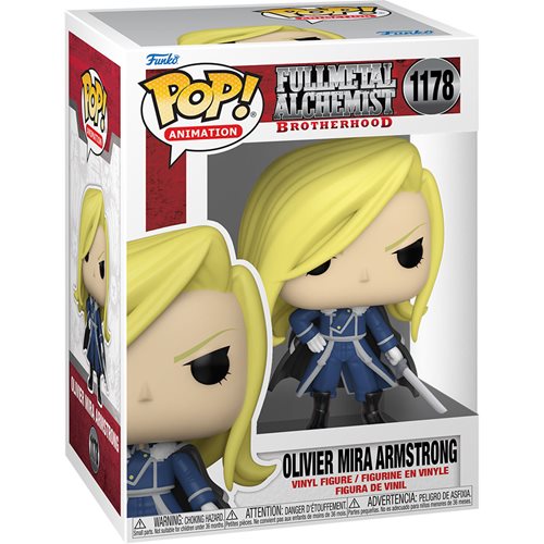 Funko POP! Animation : Confrérie Full Metal Alchemist - Oliver Mira Armstrong