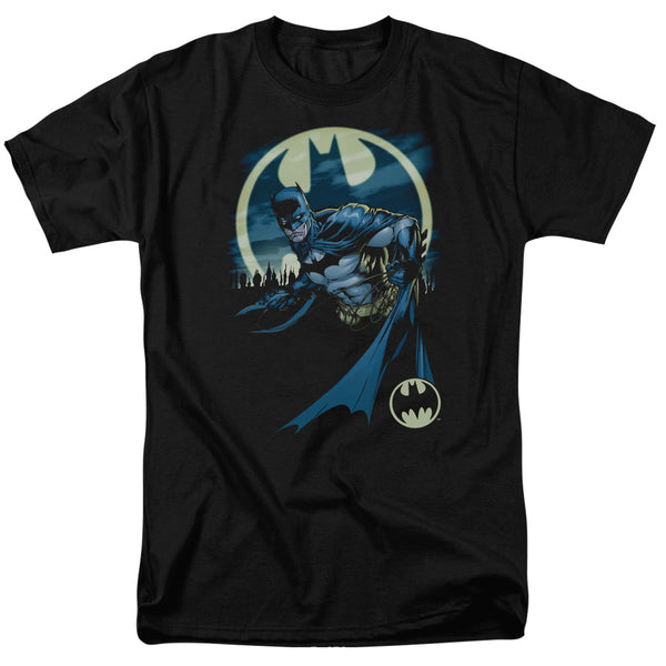 Batman Heed The Call Adult Fitted T-shirt Black