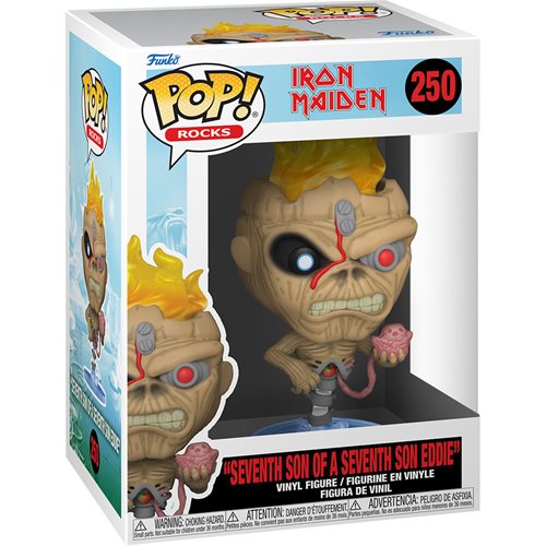 ¡Funko POP! Rocks: Iron Maiden - Eddie - Séptimo hijo de un séptimo hijo