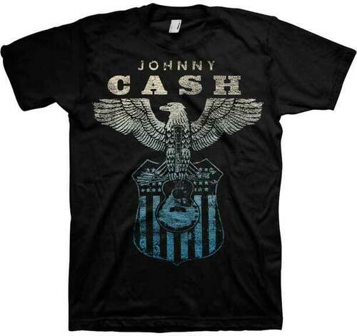 Johnny Cash - T-shirt original Country Rock N' Roll pour hommes