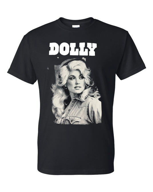 Dolly - Parton camiseta negra