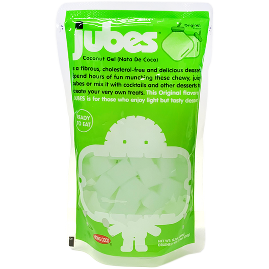 Wong Coco Jubes - Saveur originale Nata De Coco, 360 g
