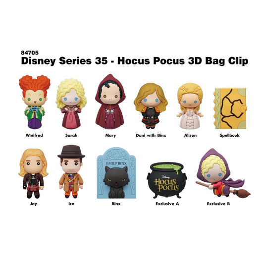 Hocus Pocus - Sac aveugle à clip pour sac figuratif