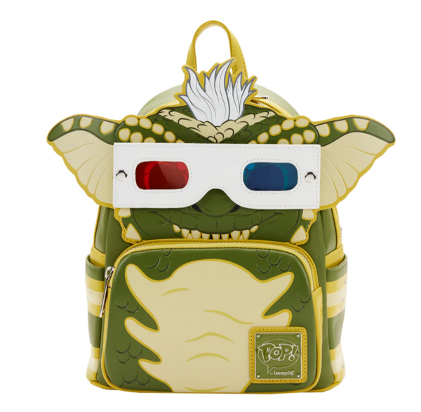 Gremlins - Mini mochila para cosplay con rayas brillantes