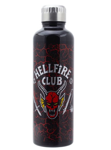 Bouteille d'eau en métal Hellfire Club