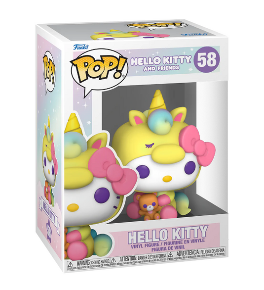 Funko POP! Animation : Hello Kitty et ses amis - Fête de la Licorne Hello Kitty