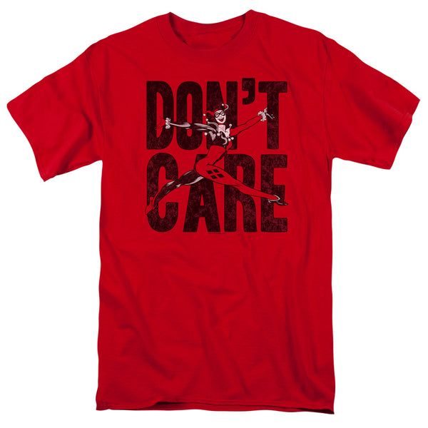 DC Comics: Harley Quinn - Don't Care camiseta roja