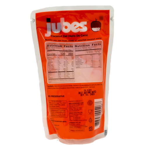 Wong Coco Jubes Nata De Coco Lychee Flavor 360g