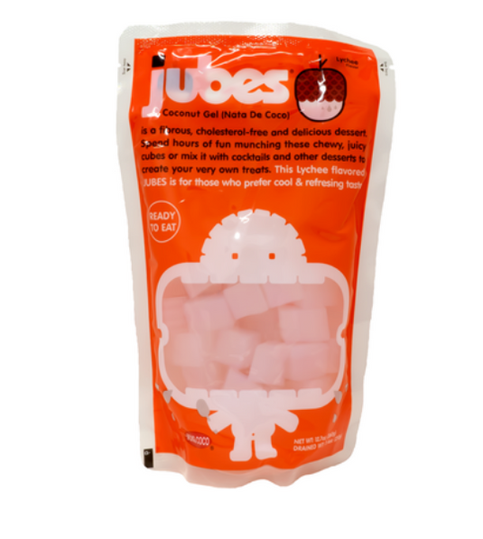 Wong Coco Jubes Nata De Coco Lychee Flavor 360g