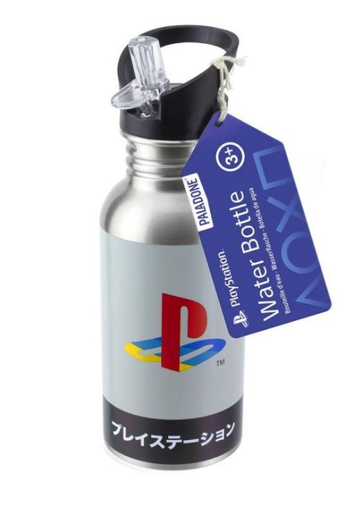 PlayStation - Botella de agua de metal patrimonial