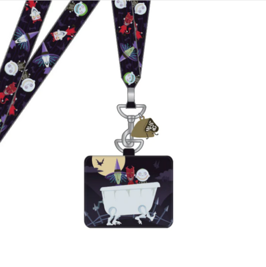 Disney : L'Étrange Noël de Monsieur Jack - Cordon de baignoire avec amortisseur de verrouillage et barillet avec porte-cartes