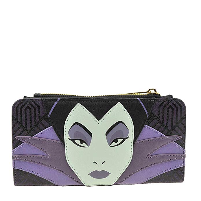 Disney - Maleficent Villains Top Zip Wallet, Loungefly – Kryptonite  Character Store