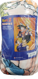Dragon Ball Z with Kanji Blanket