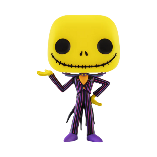 Funko POP! Disney : L'Etrange Noël de Monsieur Jack - Jack Skellington (Blacklight)