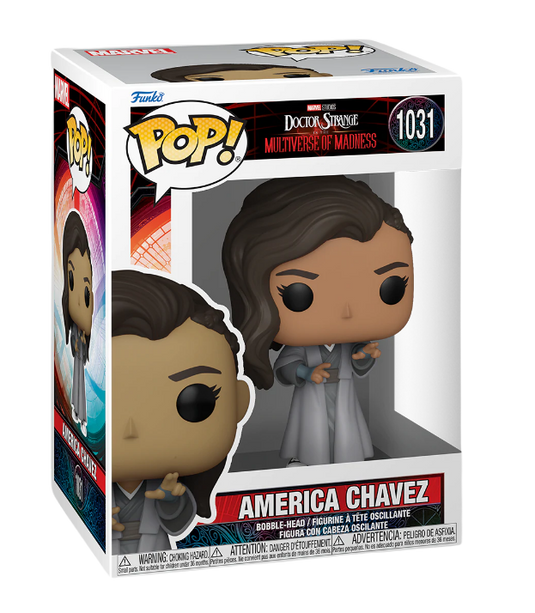 ¡Funko POP! Marvel: Doctor Strange - Multiverso de la locura - América Chávez