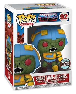 ¡Funko POP! Juguetes retro: Maestros del Universo - Hombre de armas serpiente