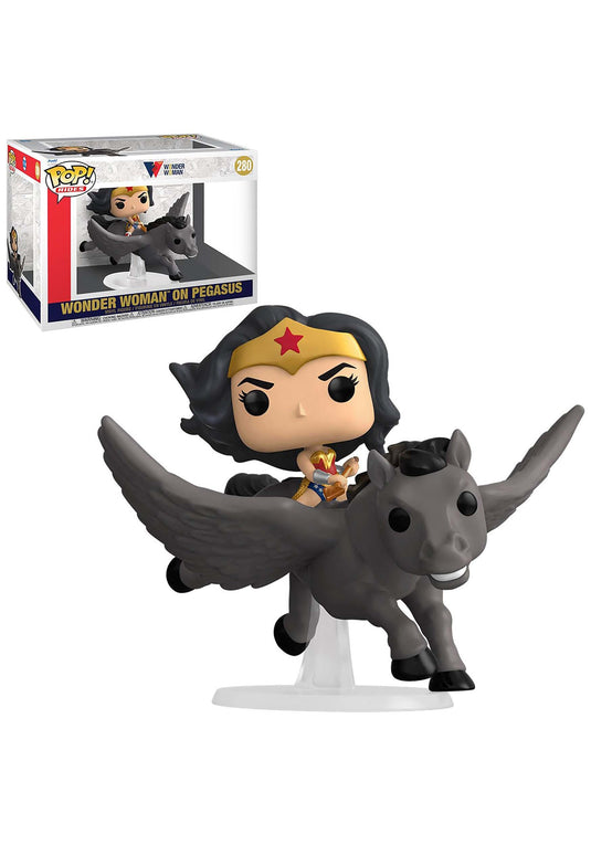 ¡Funko POP! Atracciones: Wonder Woman 80th - Wonder Woman en Pegasus