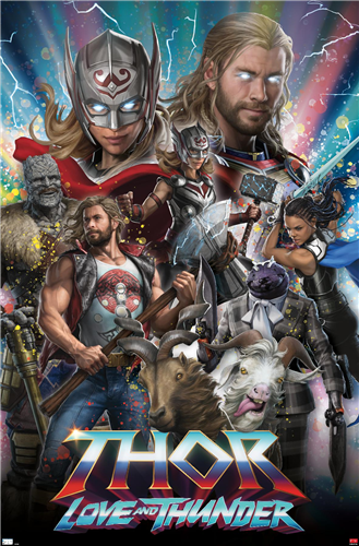 Póster Marvel Comics: Thor - Amor y Trueno 22" x 34"