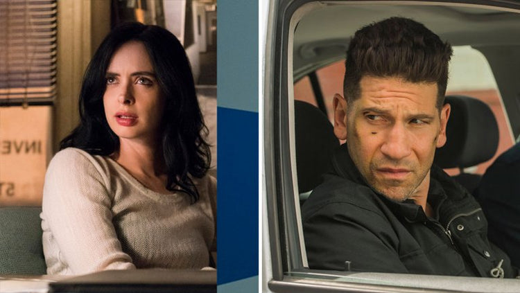 'Jessica Jones' (left), 'The Punisher'