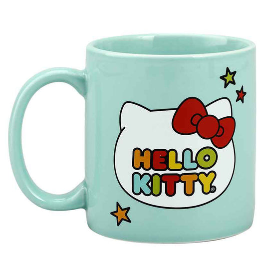 Hola Kitty 14 oz. Taza de ceramica