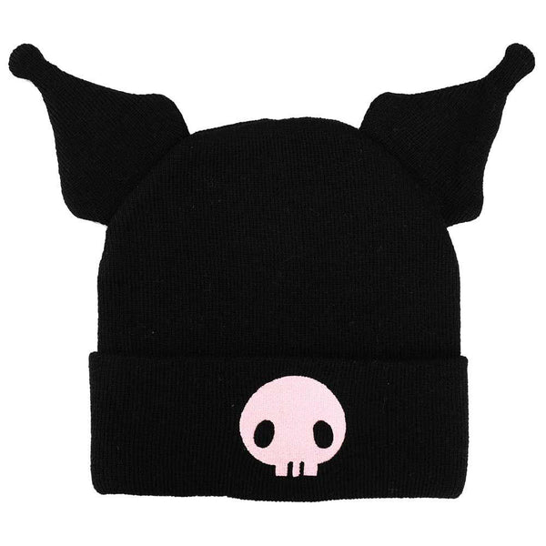 Kuromi 3D Plush Ears Cosplay Beanie