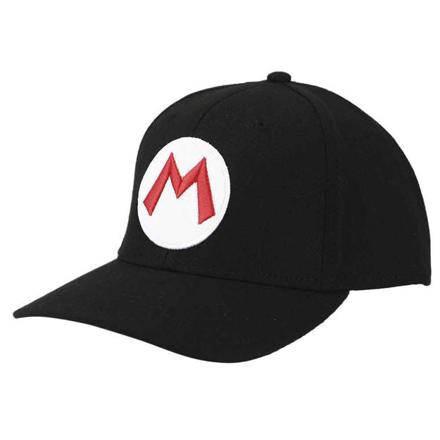 Chargez l&#39;image dans la visionneuse de la galerie, Snapback pré-incurvé Super Mario Logo Elite Flex
