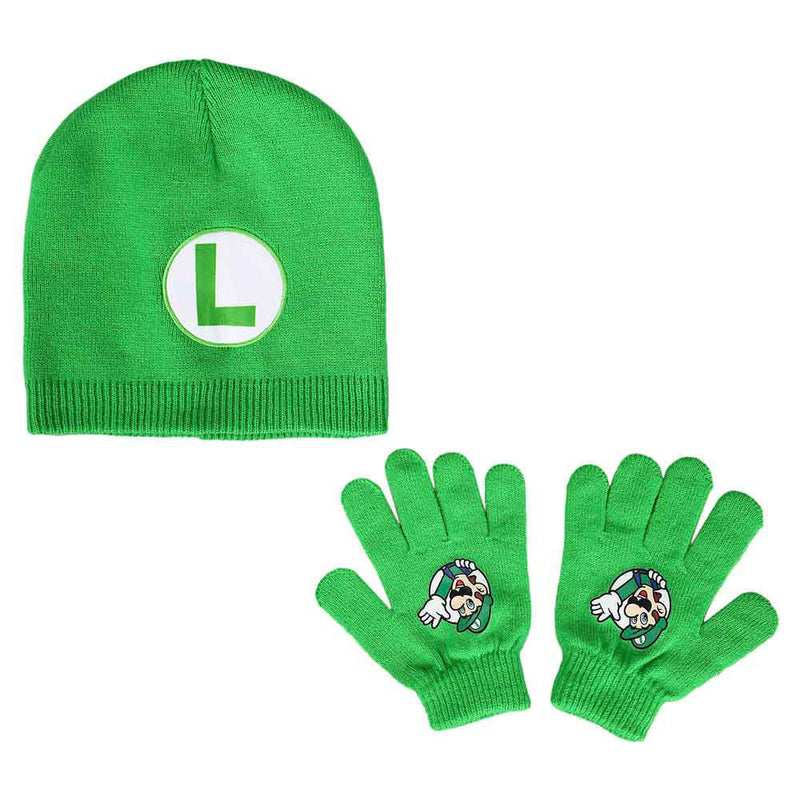 Load image into Gallery viewer, Nintendo: Super Mario - Bros Winter Youth Beanie &amp; Glove Combo
