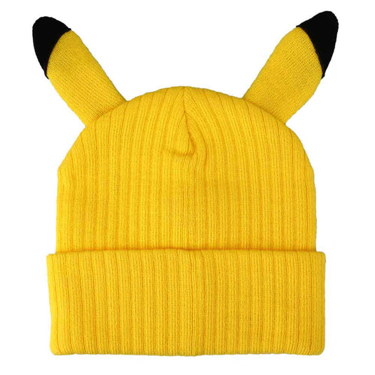 Pokemon - Pikachu 3D Cosplay Cuff Beanie