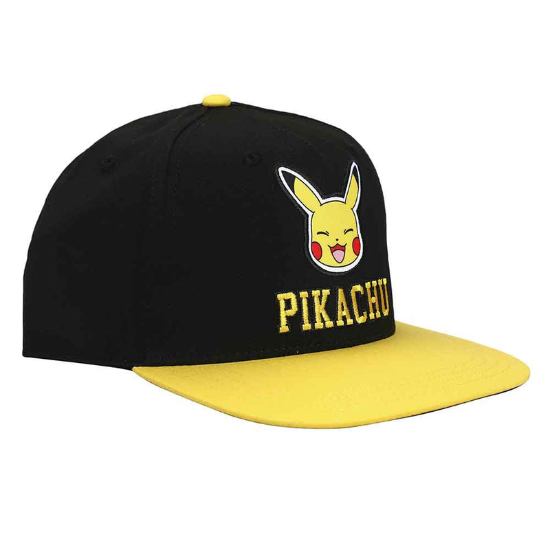 Cargue la imagen en el visor de la galería, Pokémon - Gorra plana de sarga de Pikachu
