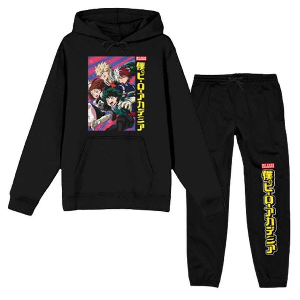 Animation -My Hero Academia Jogger & Hoodie Combo