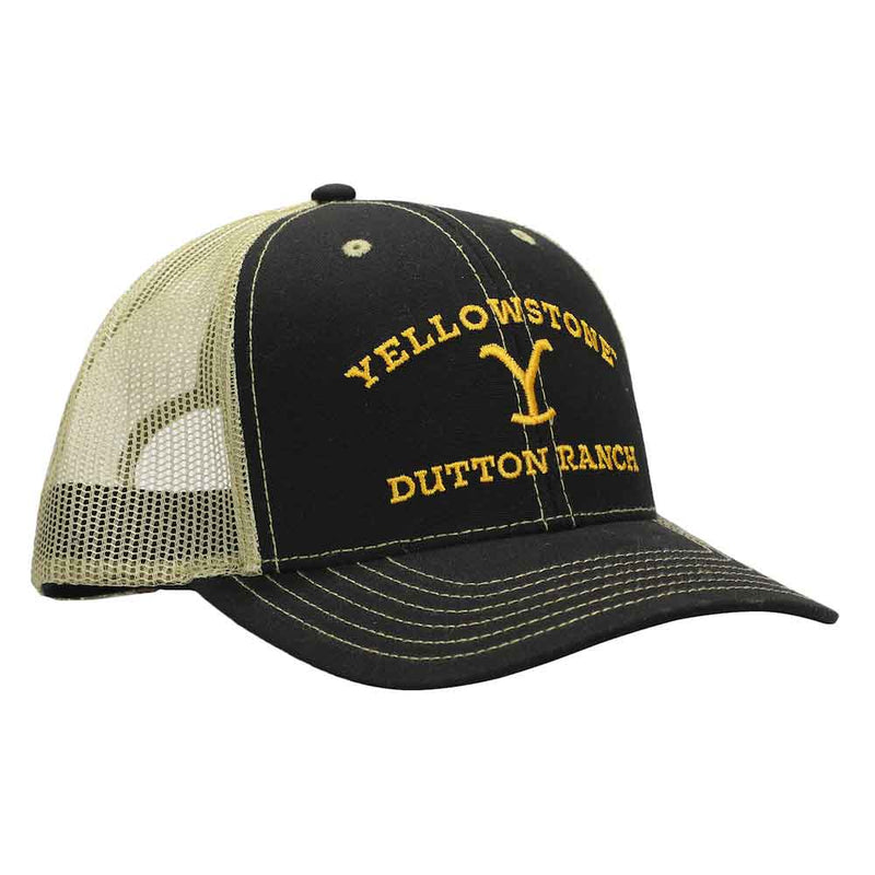 Yellowstone Dutton Ranch Embroidered Trucker Hat
