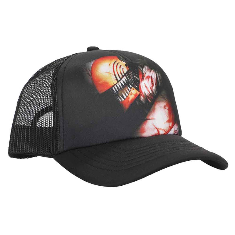 Cargue la imagen en el visor de la galería, Chainsaw Man Sublimated Trucker Hat
