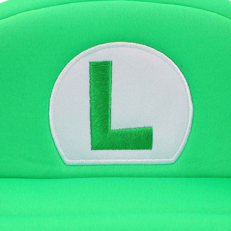 Chargez l&#39;image dans la visionneuse de la galerie, Chapeau de cosplay Super Mario Bros Luigi
