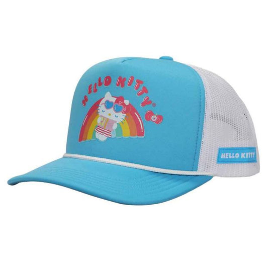 Gorra Trucker Fiesta en la piscina de Hello Kitty