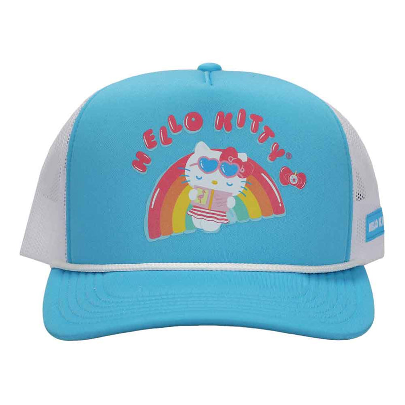 Cargue la imagen en el visor de la galería, Gorra Trucker Fiesta en la piscina de Hello Kitty
