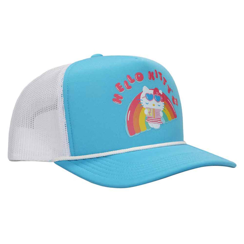 Cargue la imagen en el visor de la galería, Gorra Trucker Fiesta en la piscina de Hello Kitty
