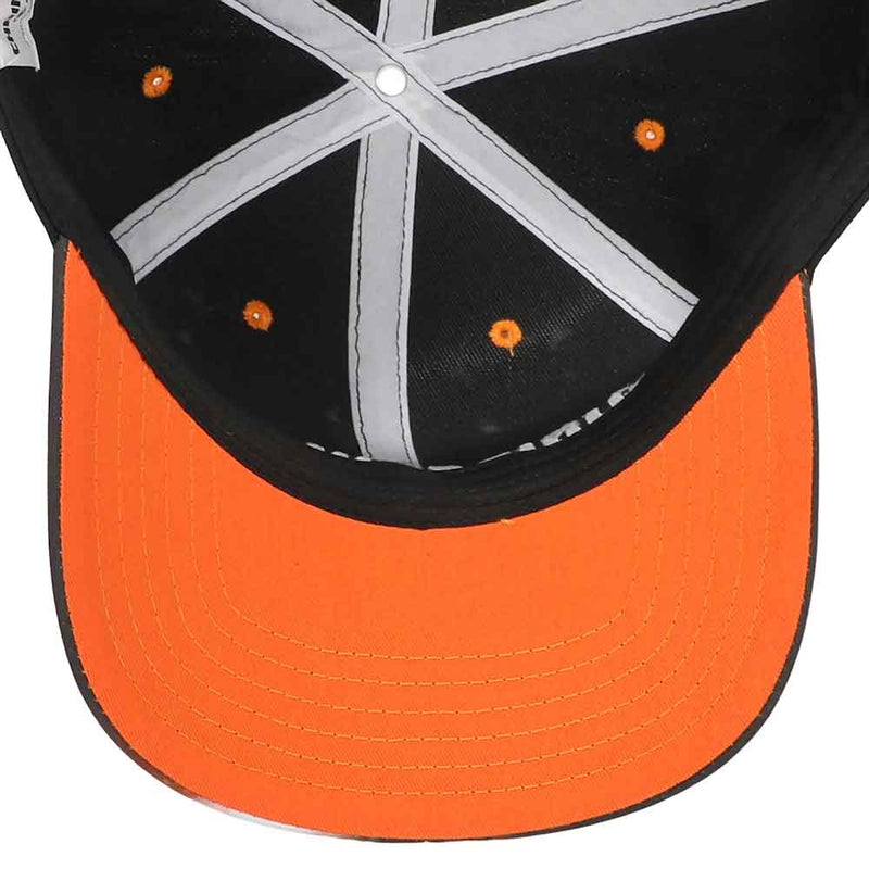 Cargue la imagen en el visor de la galería, Chainsaw Man Raised Logo Embroidered Pre-Curved Bill Snapback
