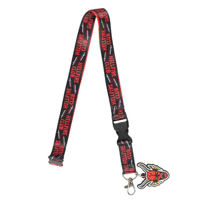 Load image into Gallery viewer, Stranger Things Hellfire Club Lanyard
