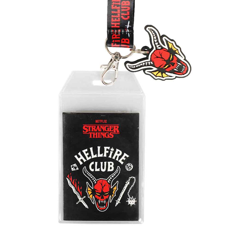 Load image into Gallery viewer, Stranger Things Hellfire Club Lanyard
