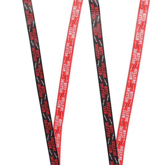 Stranger Things Hellfire Club Lanyard