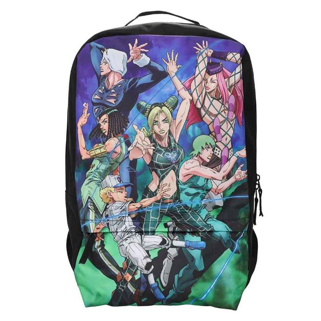 Chargez l&#39;image dans la visionneuse de la galerie, Jojo&#39;S Bizarre Adventure Print Laptop Backpack
