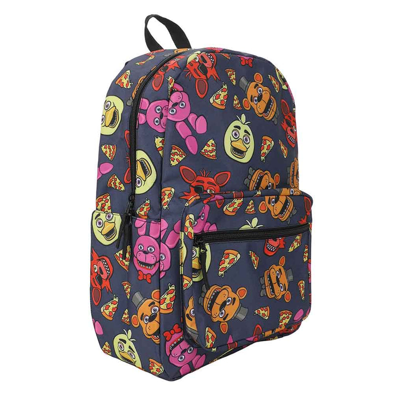 Cargue la imagen en el visor de la galería, Five Nights at Freddy&#39;s - Characters AOP Laptop Backpack
