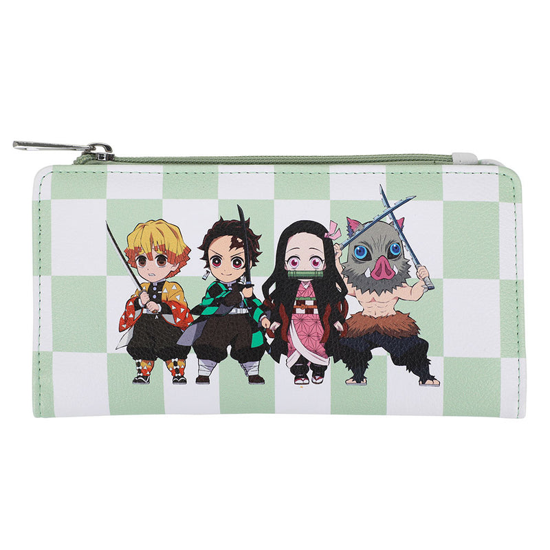 Load image into Gallery viewer, Demon Slayer Chibi Bi-fold Wallet
